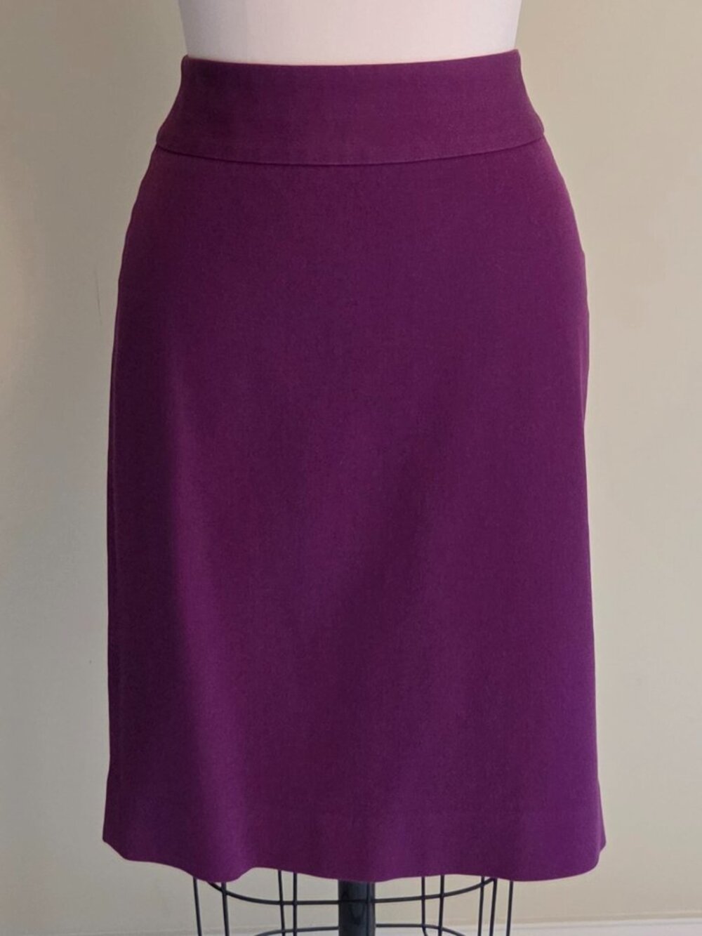 Banana Republic Purple Pencil Skirt